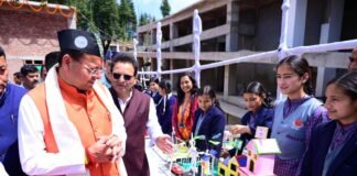 मुख्यमंत्री पुष्कर सिंह धामी ने ₹55.52 करोड़ की लागत से बन रहे अत्याधुनिक साइंस सेंटर का मुख्यमंत्री ने किया निरीक्षण