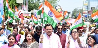 नारी सम्मान के मुद्दे पर देहरादून में महिलाओं की विशाल रैली, कांग्रेस पर सीएम धामी का तीखा हमला