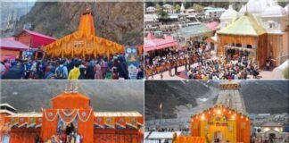 दस दिन में चार लाख से अधिक श्रद्धालु पहुंचे चारधाम