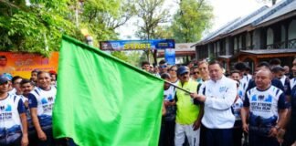 मुख्यमंत्री ने नीति एक्सट्रीम अल्ट्रा रन 2026 के काउंटडाउन रन कार्यक्रम का फ्लैग ऑफ किया