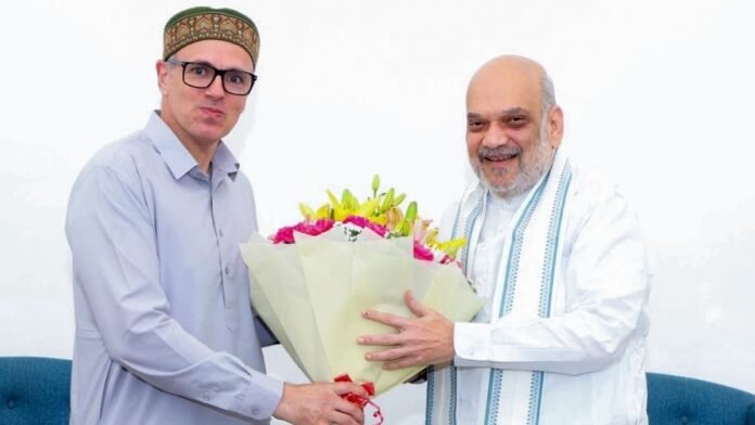 उमर अब्दुल्ला ने गृह मंत्री अमित शाह से की मुलाकात, जम्मू-कश्मीर के लिए पूर्ण राज्य के दर्जे पर हुई अहम चर्चा