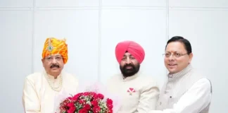 सीएम धामी शामिल हुए कैबिनेट मंत्री सतपाल महाराज के जन्मदिवस समारोह में सीएम धामी शामिल हुए कैबिनेट मंत्री सतपाल महाराज के जन्मदिवस समारोह में
