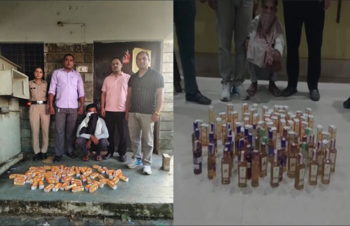देहरादून में आबकारी विभाग का छापा, अवैध शराब के साथ दो आरोपी गिरफ्तार