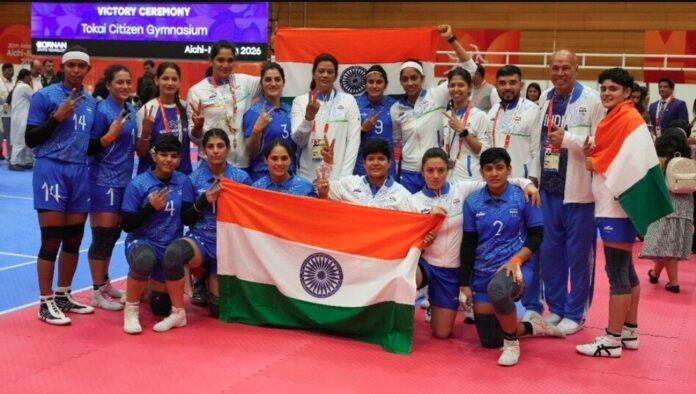 भारतीय महिला कबड्डी टीम ने ईरान को हराकर एशियन गेम्स में स्वर्ण पदक जीता