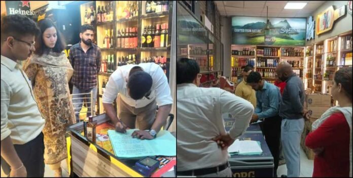 देहरादून में शराब की दुकानों पर ओवररेटिंग और अनियमितताएं