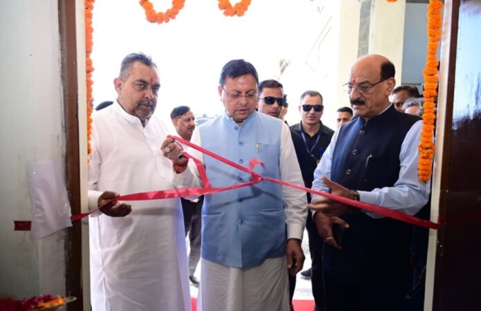 मुख्यमंत्री धामी ने सेलाकुई में 20.55 करोड़ की पाँच योजनाओं का शिलान्यास एवं लोकार्पण किया